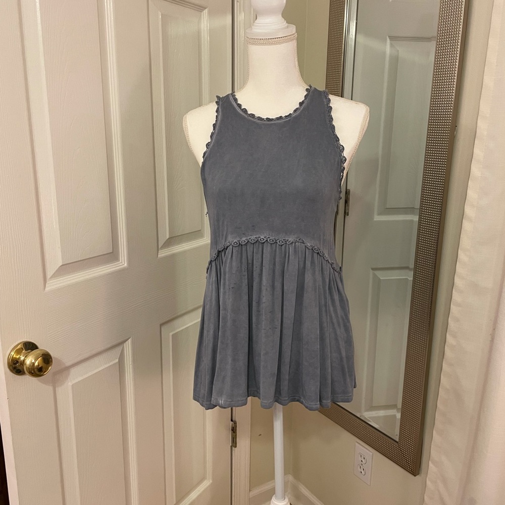 POL small tank top peplum blouse